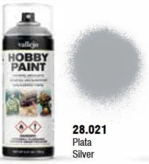 Vallejo Aerosol Silver Primer