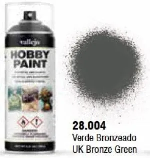 Vallejo Aerosol UK Bronze Green Primer