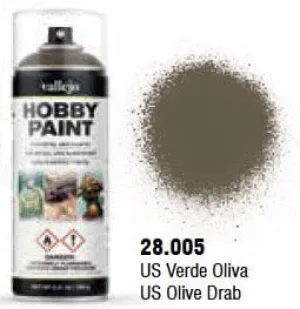 Vallejo Aerosol US Olive Drab Primer