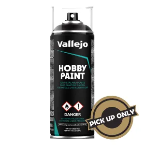 Vallejo Black Primer Aerosol Spray Paint 400ml (28.012)