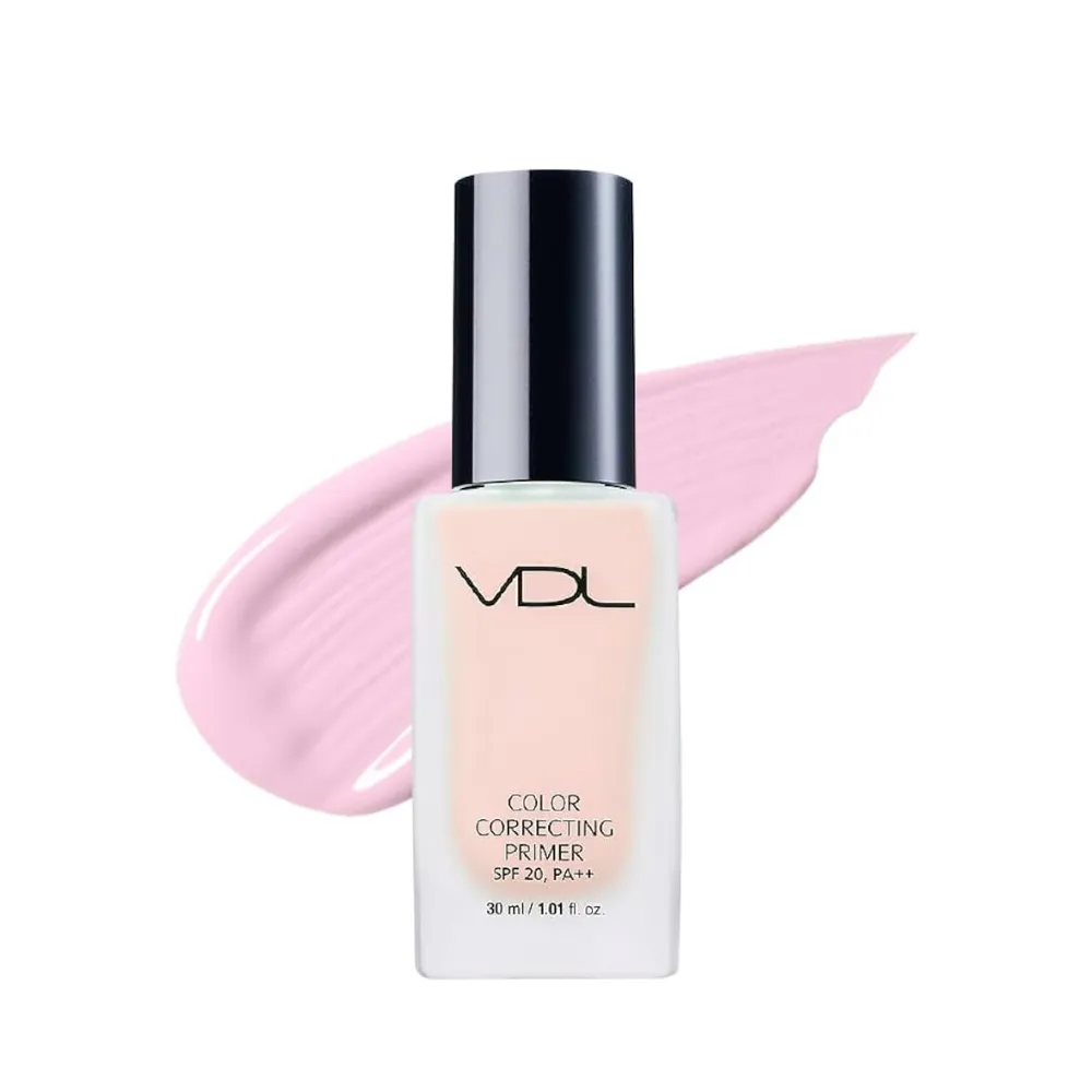 VDL Color Correcting Primer SPF20 PA   30ml ( Mint / Rose Quartz)