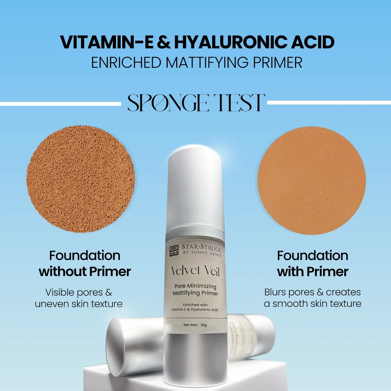 Velvet Veil Pore Minimizing Mattifying Primer | 30g