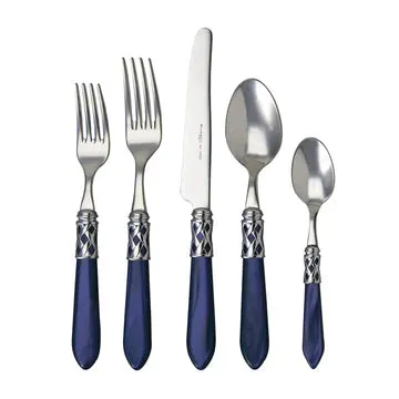 Vietri Aladdin Blue Brilliant 5-Piece Place Setting