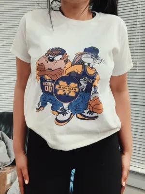 Vintage Michigan Looney Toones T-Shirt