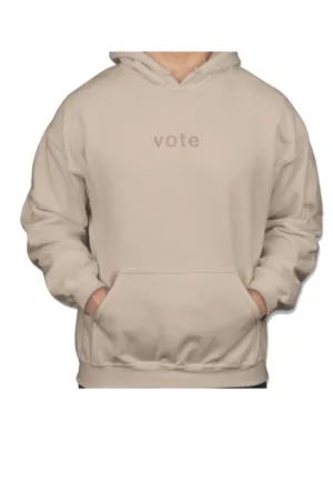Vote Embroidered Hoodie