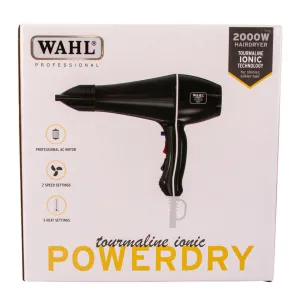 Wahl Professional Tourmaline Ionic Powerdry Black