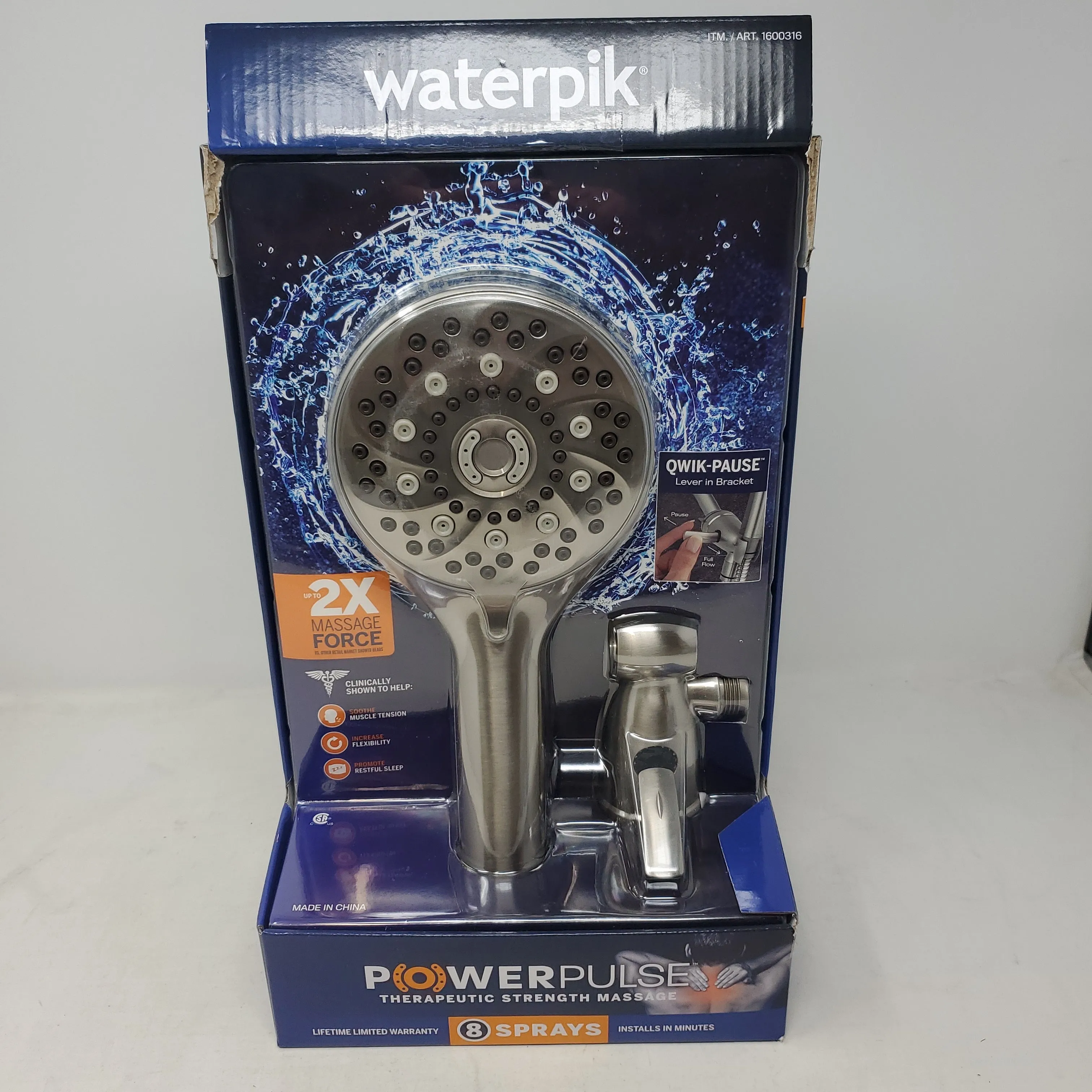 Waterpik Powerpulse Massage Shower Head ap47