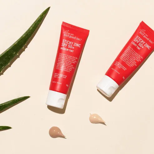 We Are Feel Good Inc Sticky Zinc (Light Tint) SPF50  50g