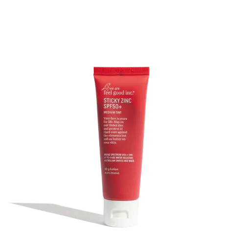 We Are Feel Good Inc Sticky Zinc (Medium Tint) SPF50  50g