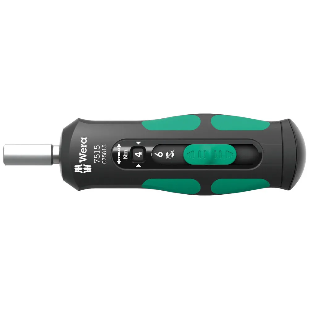 Wera 05075815001 7515 Kraftform Safe-Torque Speed 2-6 Nm, Torque wrench, 2-6 Nm