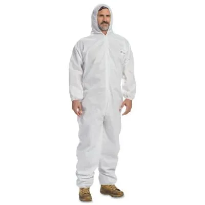 West Chester_Coveralls_Attached_Hood_White_3X_Large