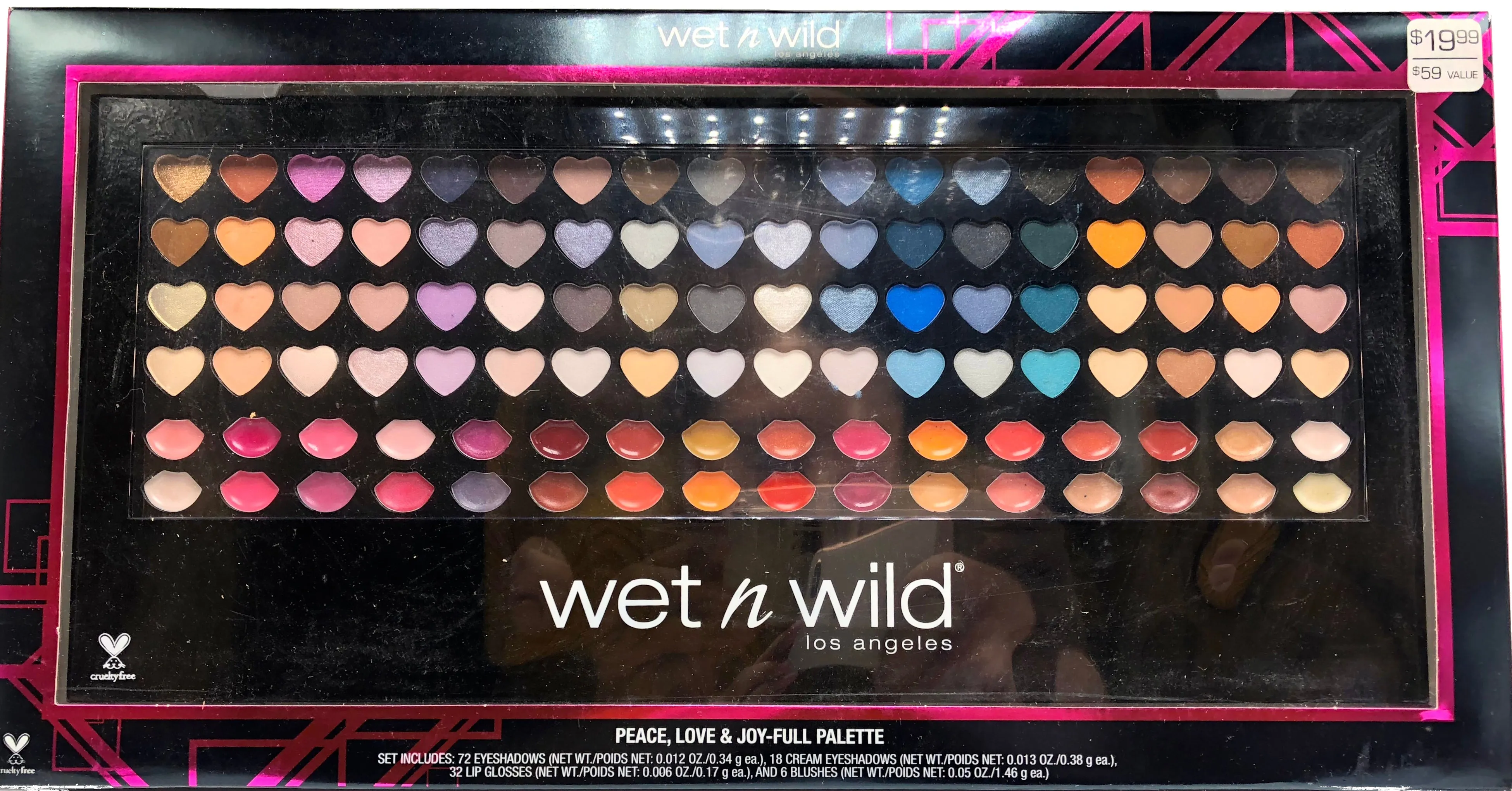 Wet n Wild Peace, Love & Joy Eyeshadows