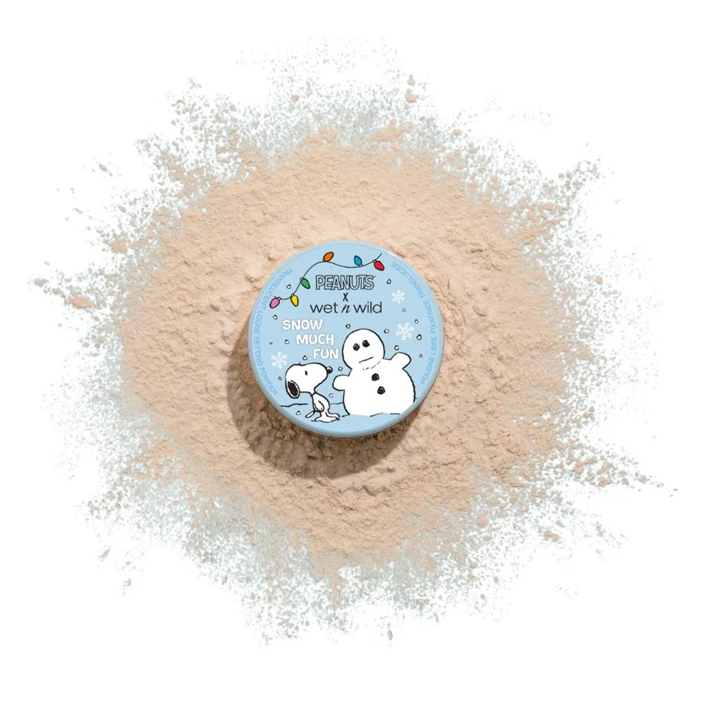 wet n wild Peanut Collection Translucent Loose Setting Powder, Snow Much Fun 1115362