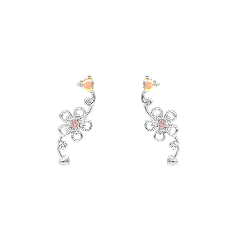 Wild Flower Love earrings
