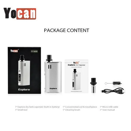 Yocan Explore Wax And Dry Herb Kit