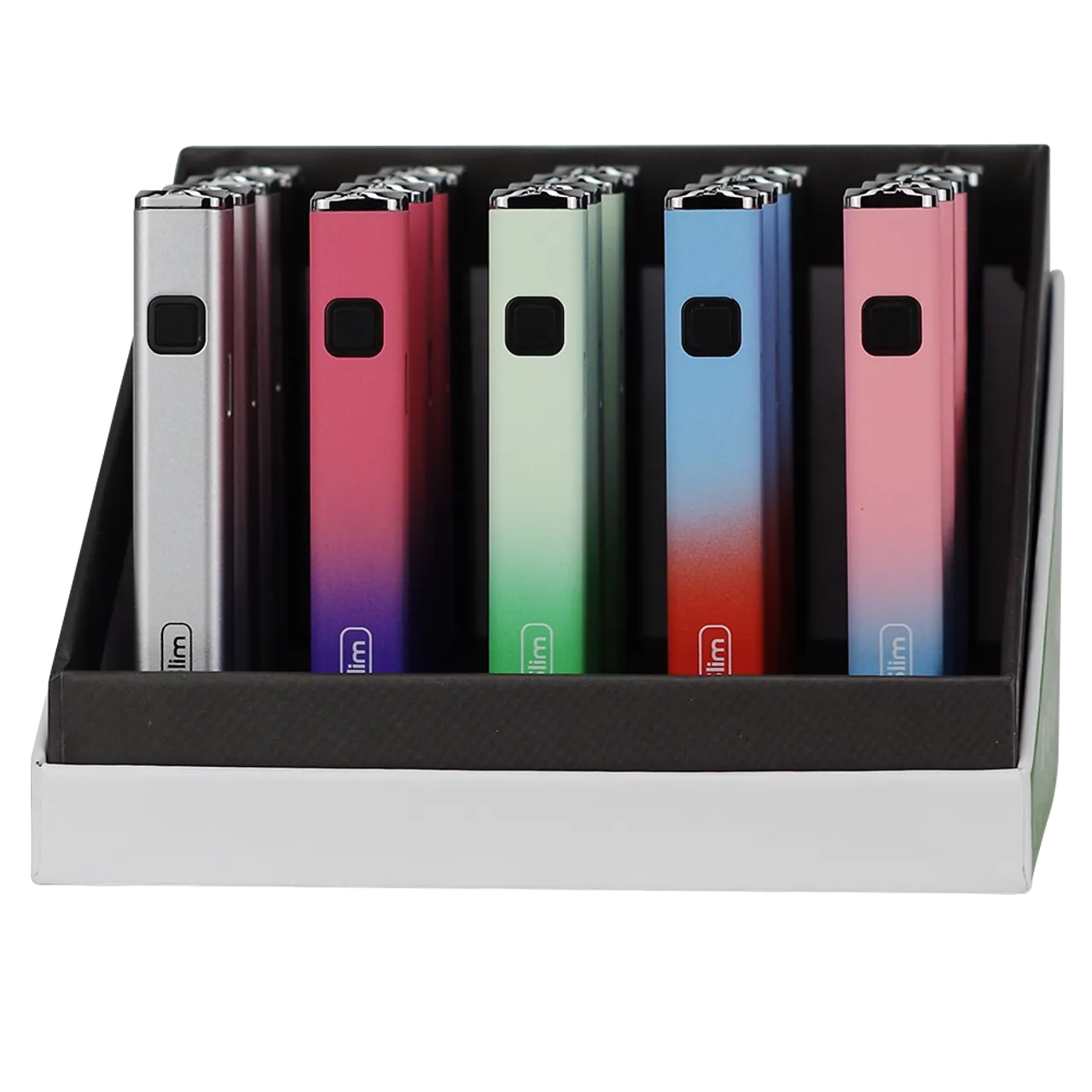 Yocan Flat Slim Dab Pen Battery - Assorted Colors - (20 Count Display)