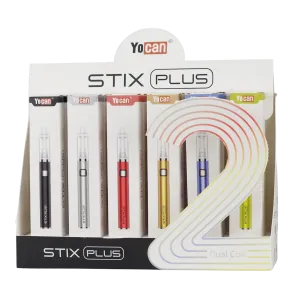 Yocan Stix Plus 650mAh Vaporizer Kit - (12 Count Display)