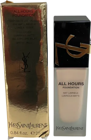 YSL All Hours Foundation Lo1 25ml