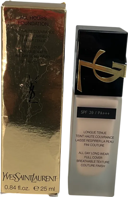 YSL All Hours Foundation Lo1 25ml