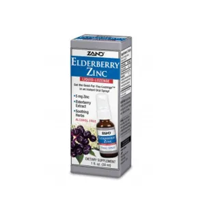 Zand Elderberry Zinc Liquid Lozenges 1 Oz