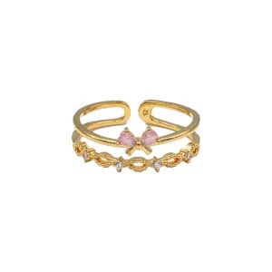 Zirconia Belle Ring